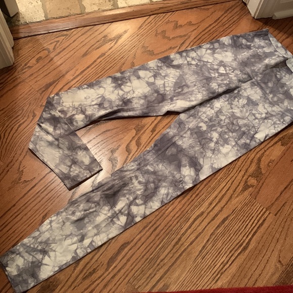 Tie dye lululemon leggings *SOLD* - Picture 3 of 7